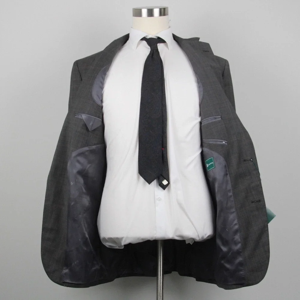 B By Brooks Brothers Men's Suit Separates Jacket Classic-Fit 42L
